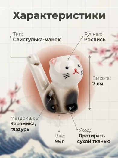 Карточка с характеристиками